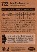 1994 Parkhurst Vintage Rob Niedermayer