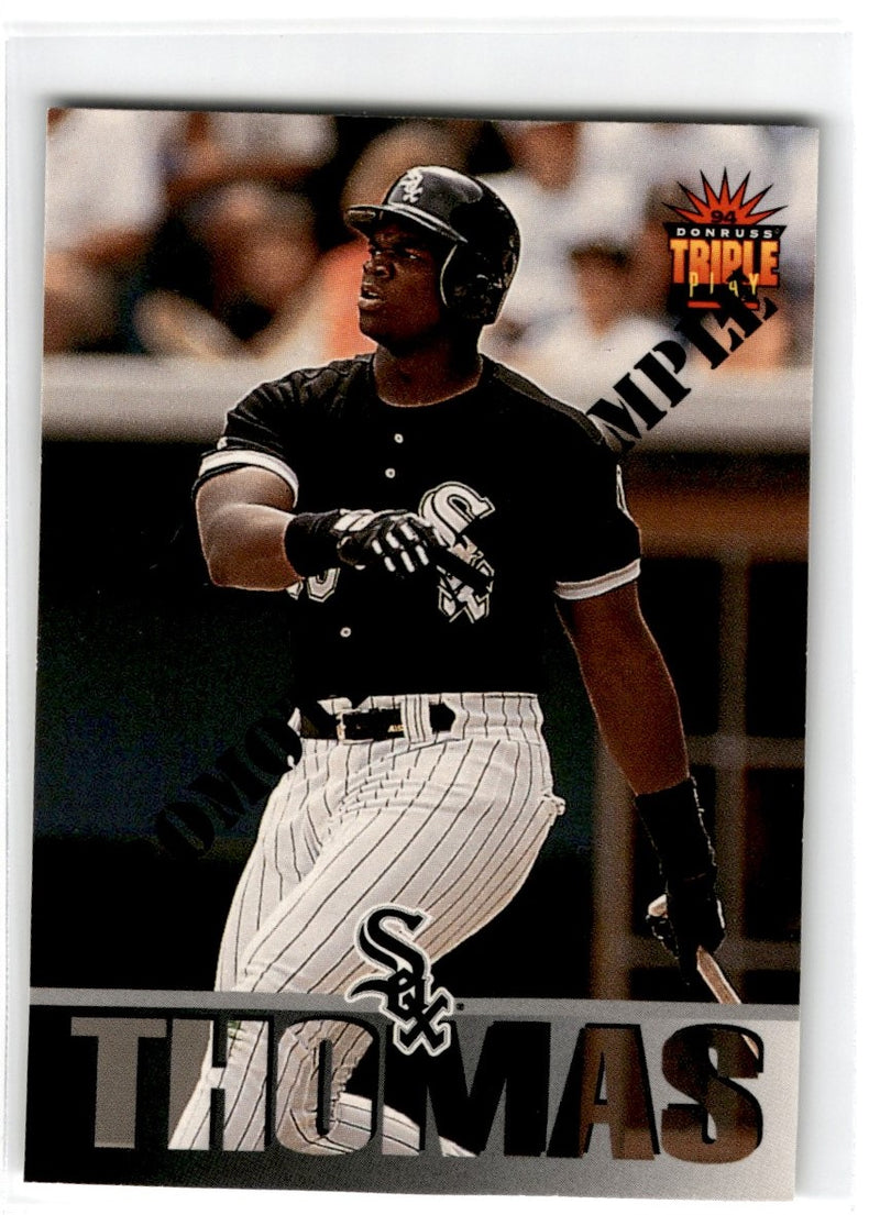 1994 Triple Play Promo Frank Thomas #