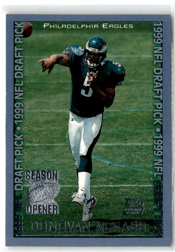 1999 Topps Season Opener Donovan McNabb #157 Rookie