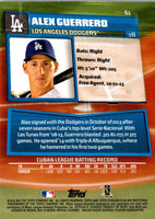 2014 Stadium Club Alex Guerrero #61 Rookie
