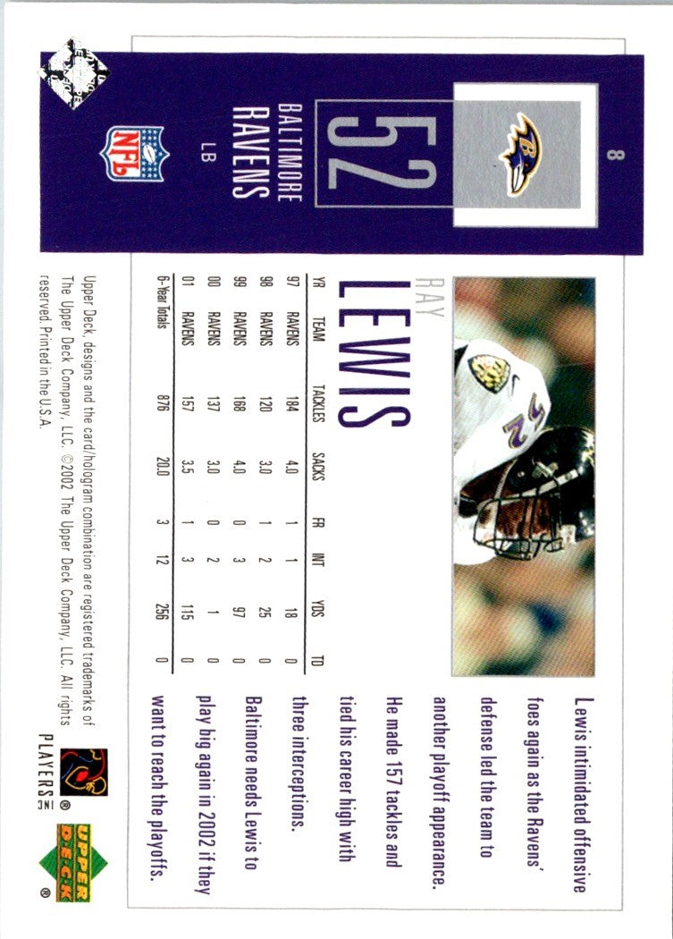 2007 Upper Deck Baltimore Ravens