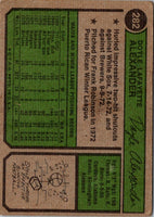 1974 Topps Doyle Alexander #282