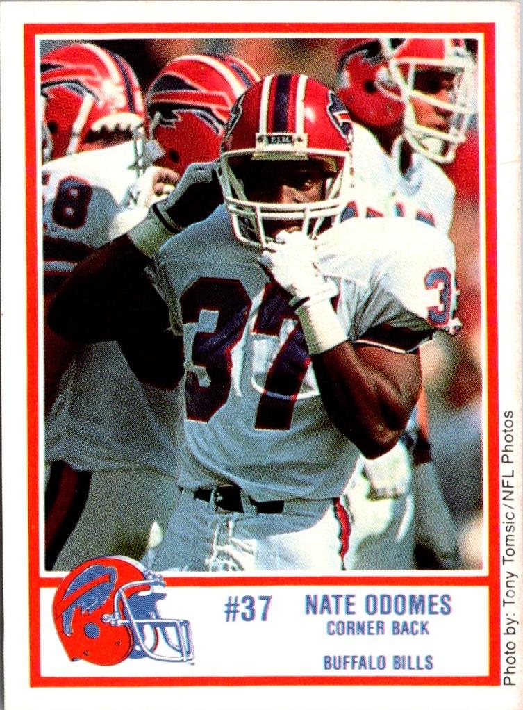 1989 Buffalo Bills Police Nate Odomes