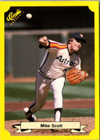 1987 Classic Update Yellow Mike Scott #123