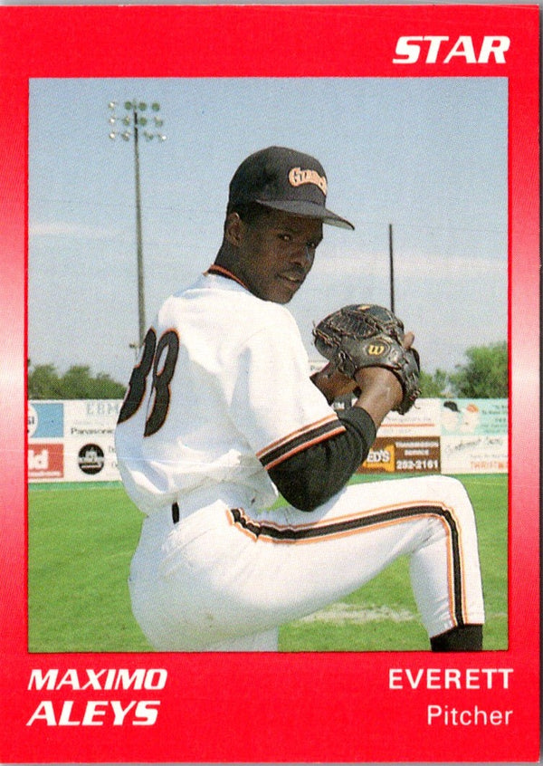 1989 Star Maximo Aleys #187