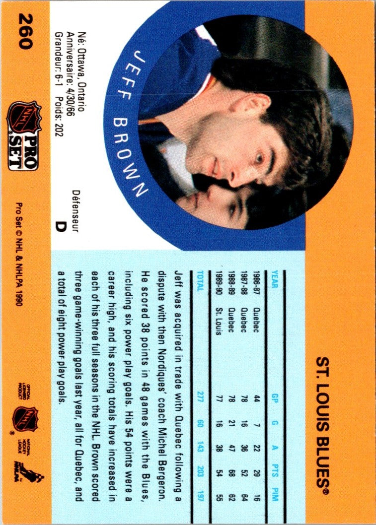 1990 Pro Set Jeff Brown