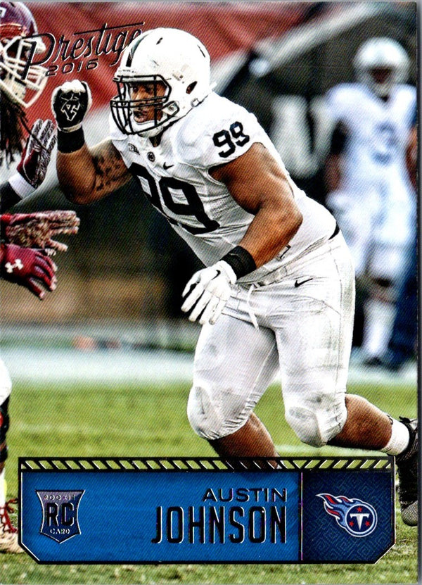 2016 Panini Prestige Austin Johnson #274 Rookie