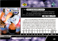 1999 Upper Deck John Thomson #91