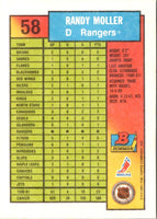 1991 Bowman Randy Moller #58