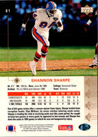1994 SP Shannon Sharpe #81