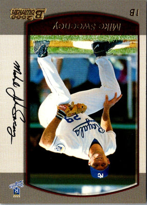 2000 Bowman Mike Sweeney #98