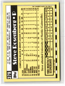 1990 Topps Tiffany Steve Rosenberg