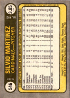 1981 Fleer Silvio Martinez #546