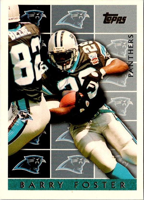 1995 Topps Factory Panthers Barry Foster #449