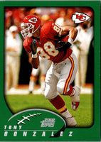2002 Topps MVP Promotion Tony Gonzalez #NNO