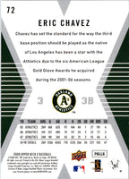 2008 Upper Deck X Eric Chavez #72