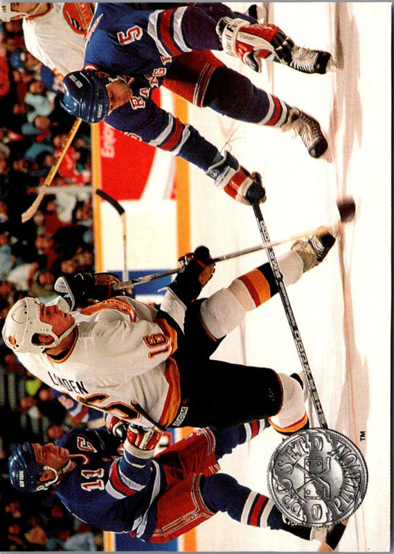 1991 Pro Set Platinum Trevor Linden #124