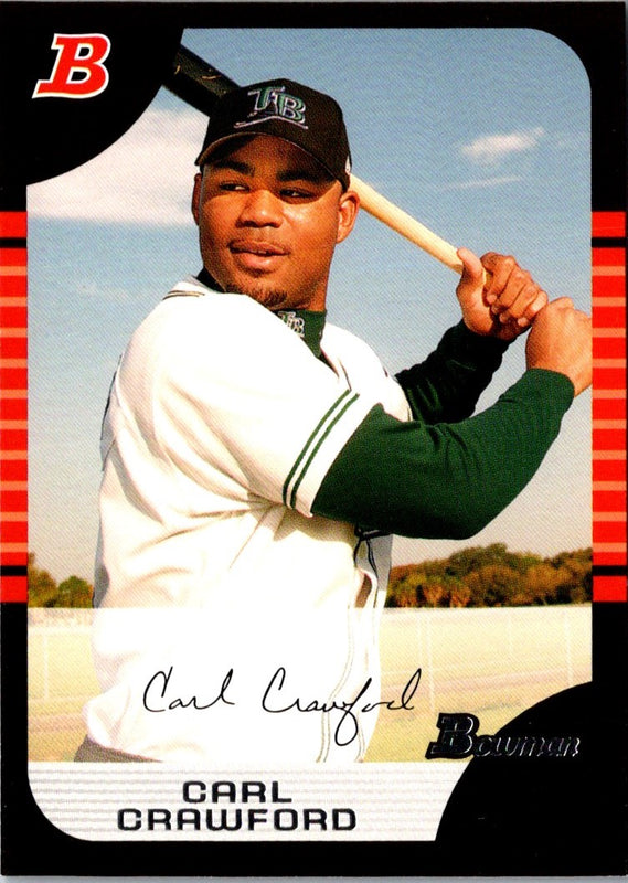 2005 Bowman Carl Crawford #108