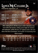 2019 Stadium Club Lance McCullers Jr.