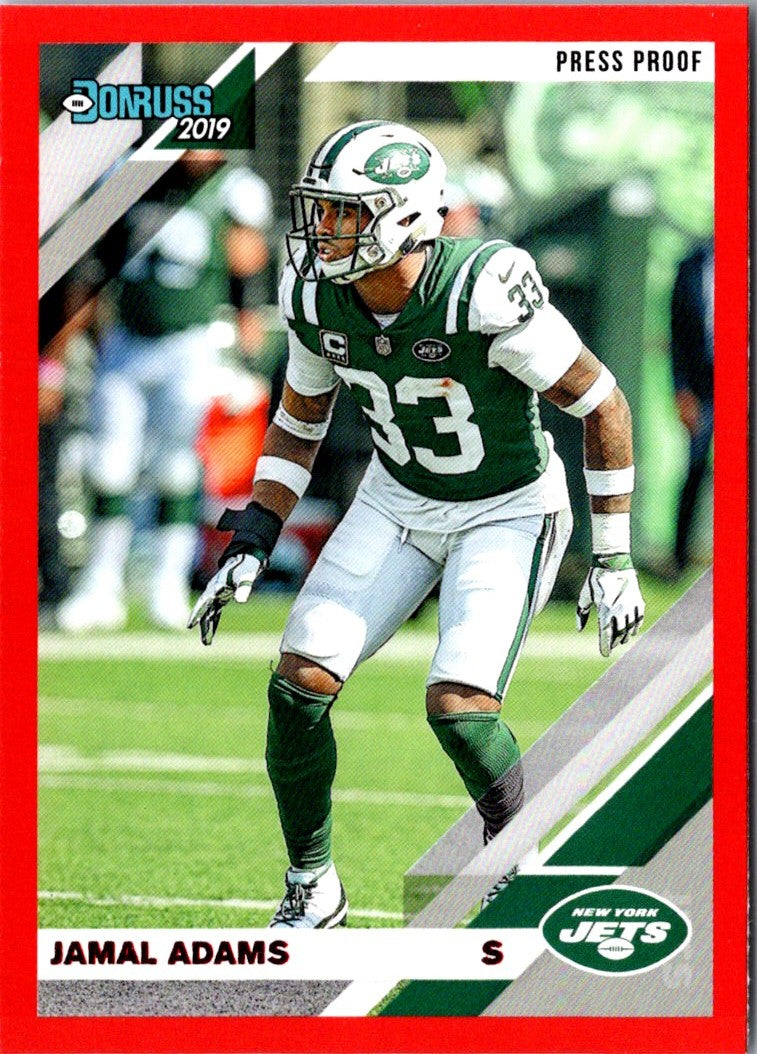 2019 Donruss Blue Press Proof Jamal Adams