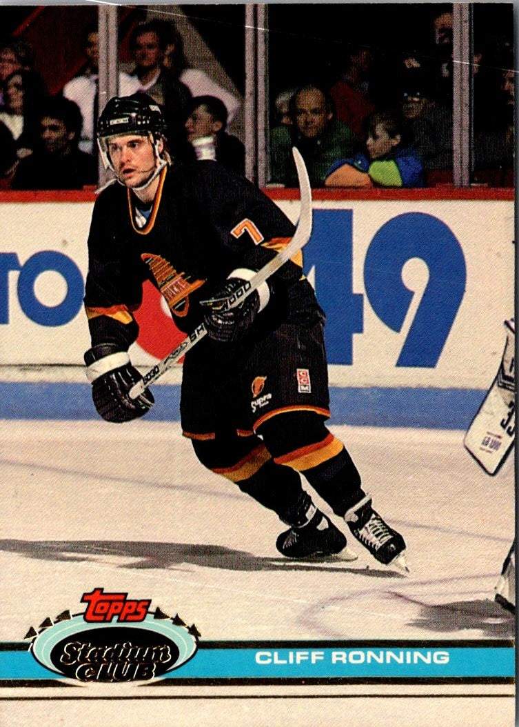 1991 Stadium Club Cliff Ronning