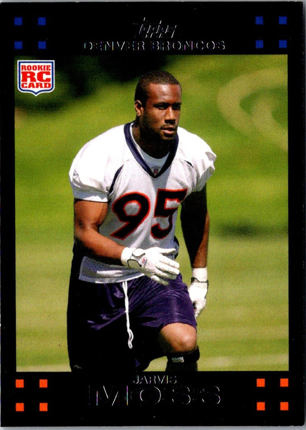2007 Topps Jarvis Moss #354 Rookie