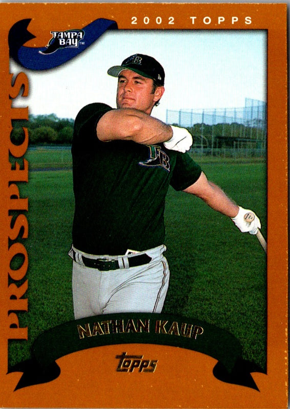 2002 Topps Traded & Rookies Nathan Kaup #T187 Rookie