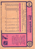 1982 O-Pee-Chee Jim Watson #259