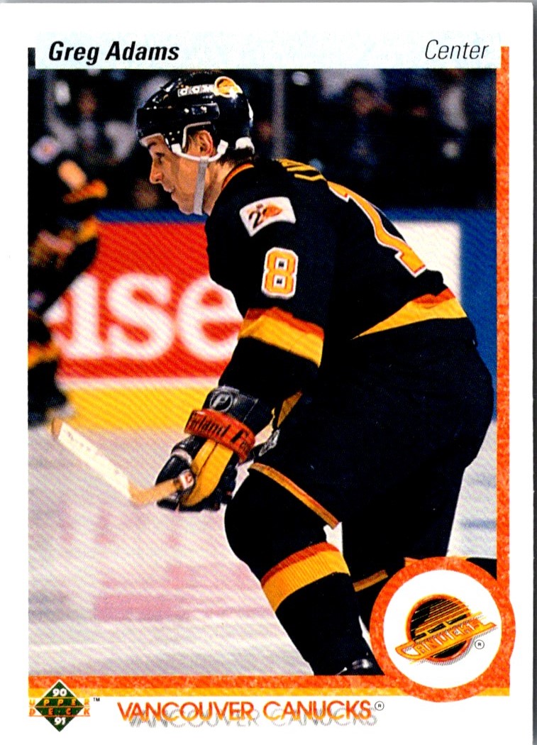 1990 Upper Deck Greg Adams