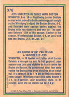 1983 O-Pee-Chee Lucien DeBlois #378