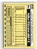 1990 Topps Tiffany Mike Fitzgerald