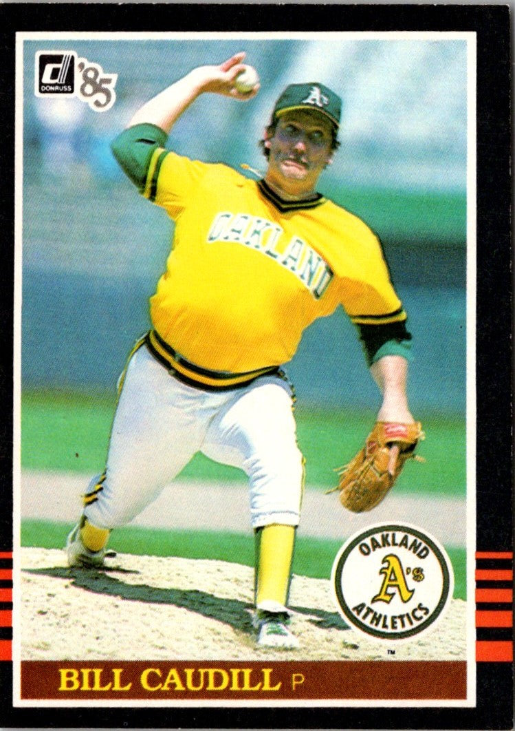 1985 Donruss Bill Caudill