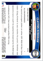 2011 Topps Update Clayton Kershaw #US140