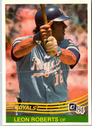 1984 Donruss Leon Roberts