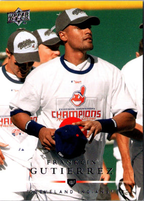 2008 Upper Deck Franklin Gutierrez #130