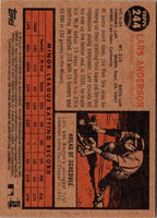 2011 Topps Heritage Lars Anderson #244 Rookie
