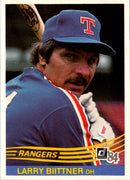 1984 Donruss Larry Biittner