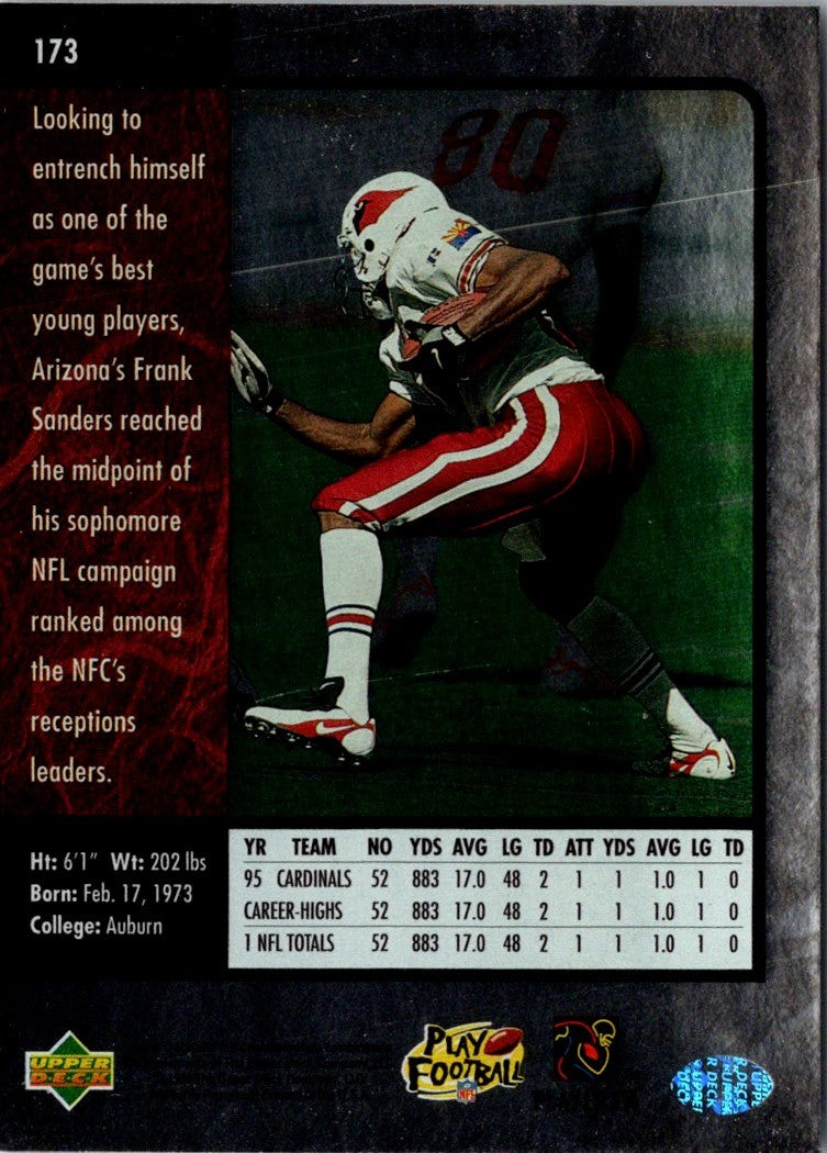 1996 SP Frank Sanders