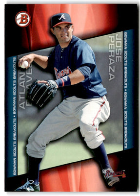 2014 Bowman Draft Picks & Prospects Scouts Breakout Jose Peraza #BSB-JP