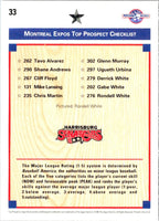 1992 Upper Deck Minors Rondell White #33