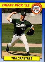 1992 Front Row Draft Picks Tim Crabtree #9