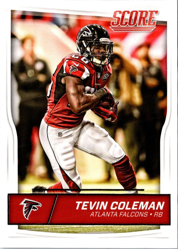 2016 Score Tevin Coleman #15