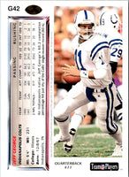1992 Upper Deck Jeff George #G42