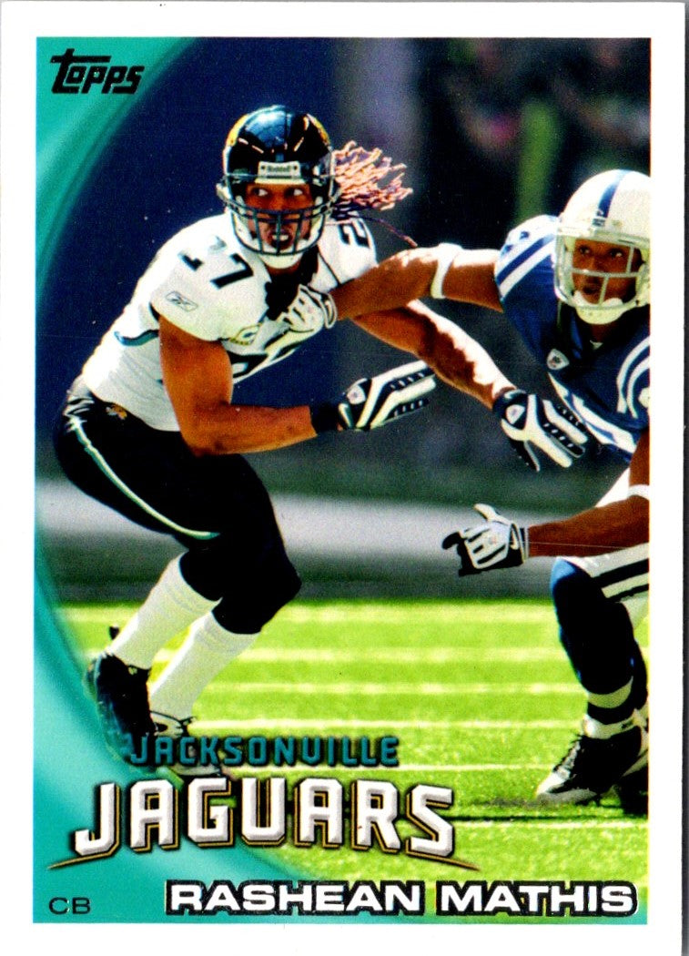 2010 Topps Rashean Mathis