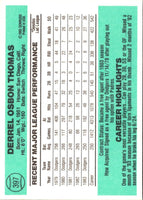 1984 Donruss Derrel Thomas #397