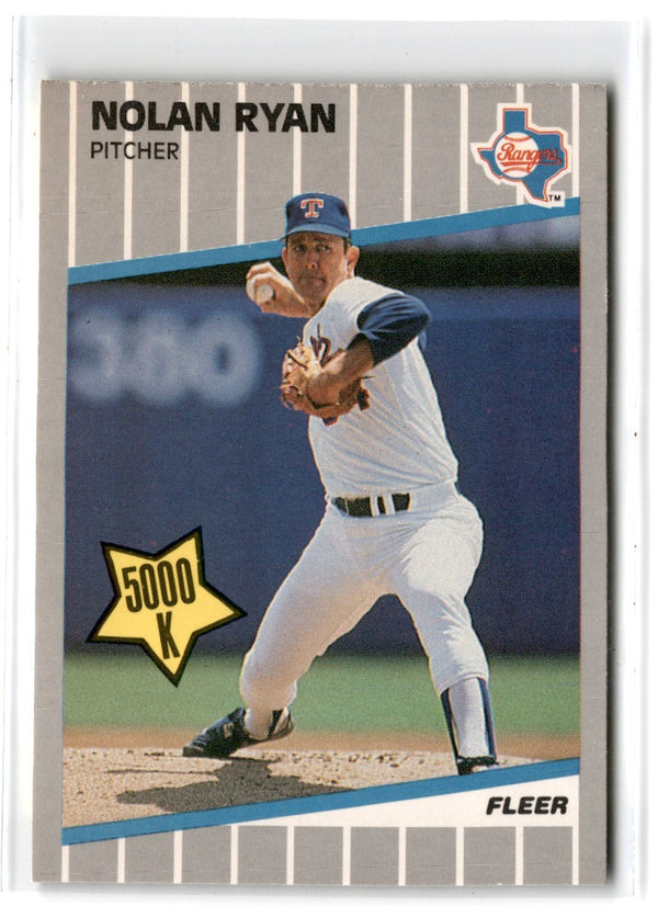 1989 Fleer Update Nolan Ryan #U-67