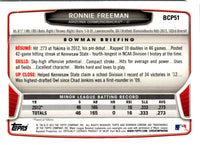 2013 Bowman Chrome Prospects Ronnie Freeman #BCP51