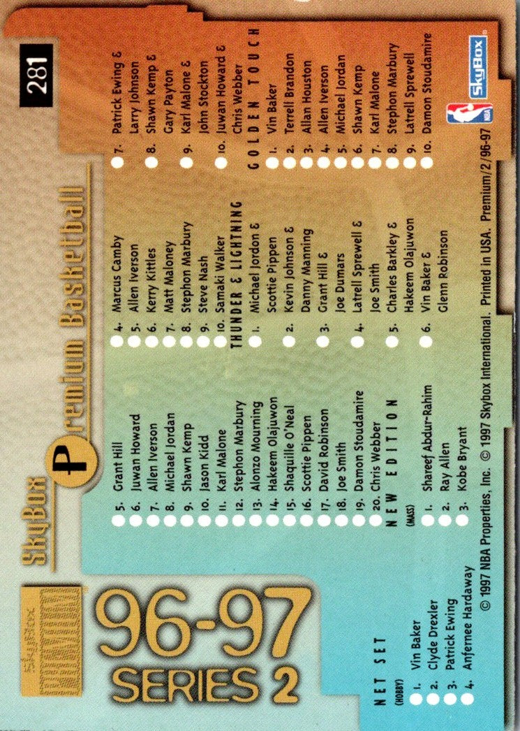 1997 Skybox Basketball