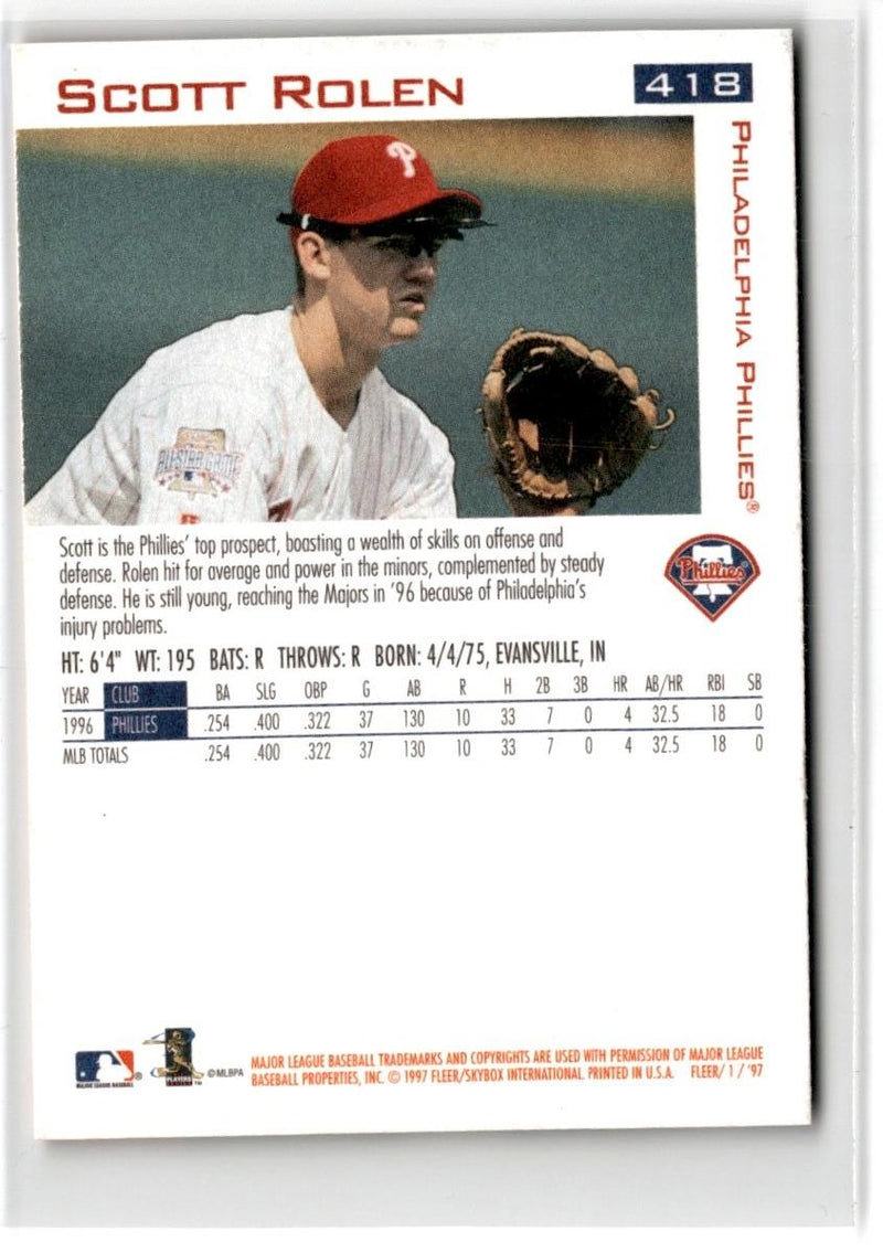 1997 Fleer Scott Rolen