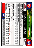 2008 Topps Albert Pujols/Prince Fielder #536